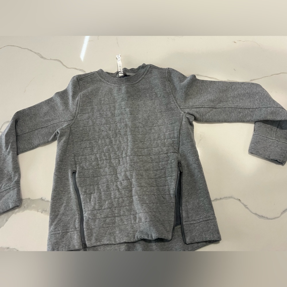 Lululemon crewneck with zippers